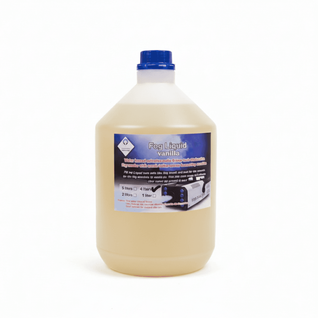 Vanilla Fog Liquid 4L - Professional Event Lighting