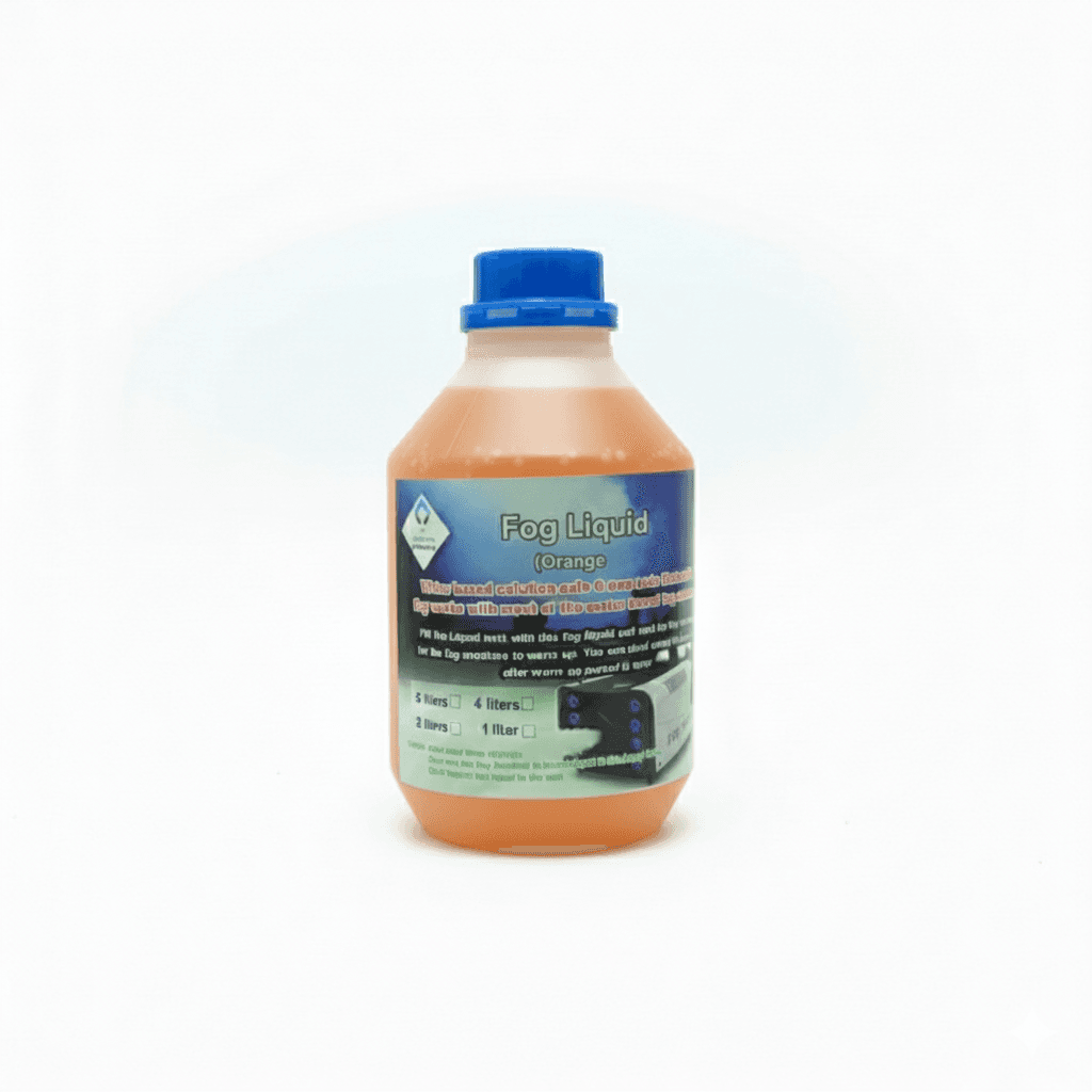 Orange Fog Liquid 1L - Professional Event Lighting