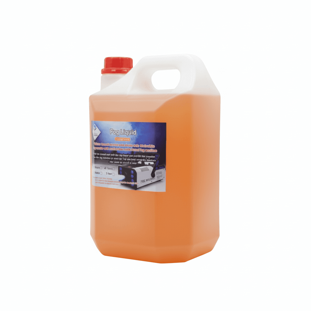 Orange Fog Liquid 5L - Professional Event Lighting